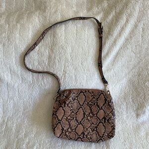 Crossbody Bag Snake Print